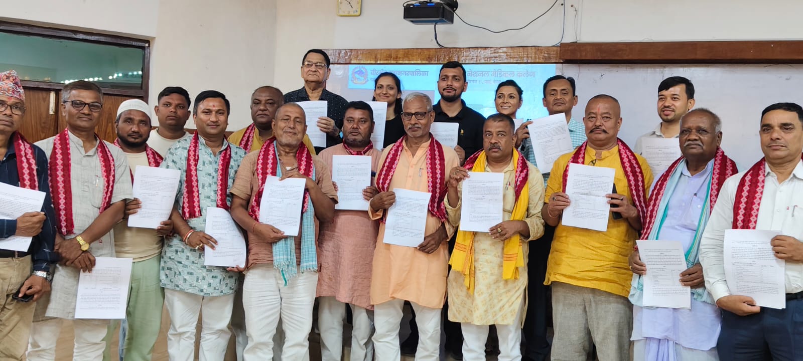 वीरगन्जका १३ वडासँग मेडिकल कलेजको स्वास्थ्य सेवा सम्झौता