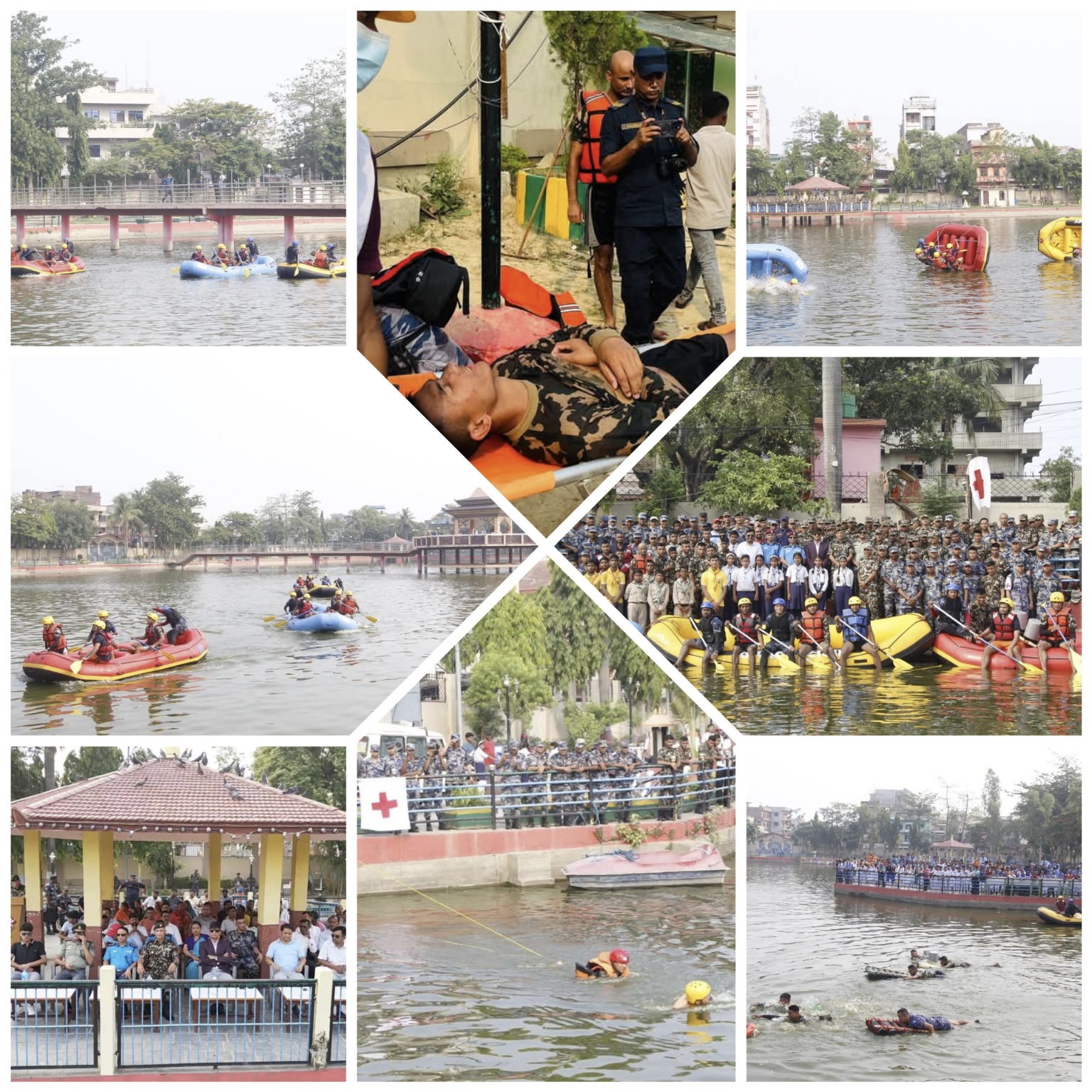 पर्सामा ‘अभ्यास मनसुन–५’ अन्तर्गत जलजन्य विपद् उद्धार अभ्यास सम्पन्न