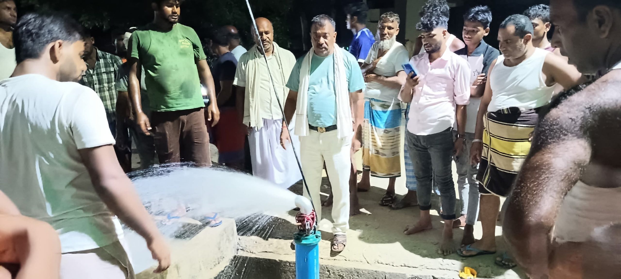 वडा अध्यक्ष छत्कुलीको सक्रिय पहलमा अलौमा ९ वटा डिप बोरिङ जडान
