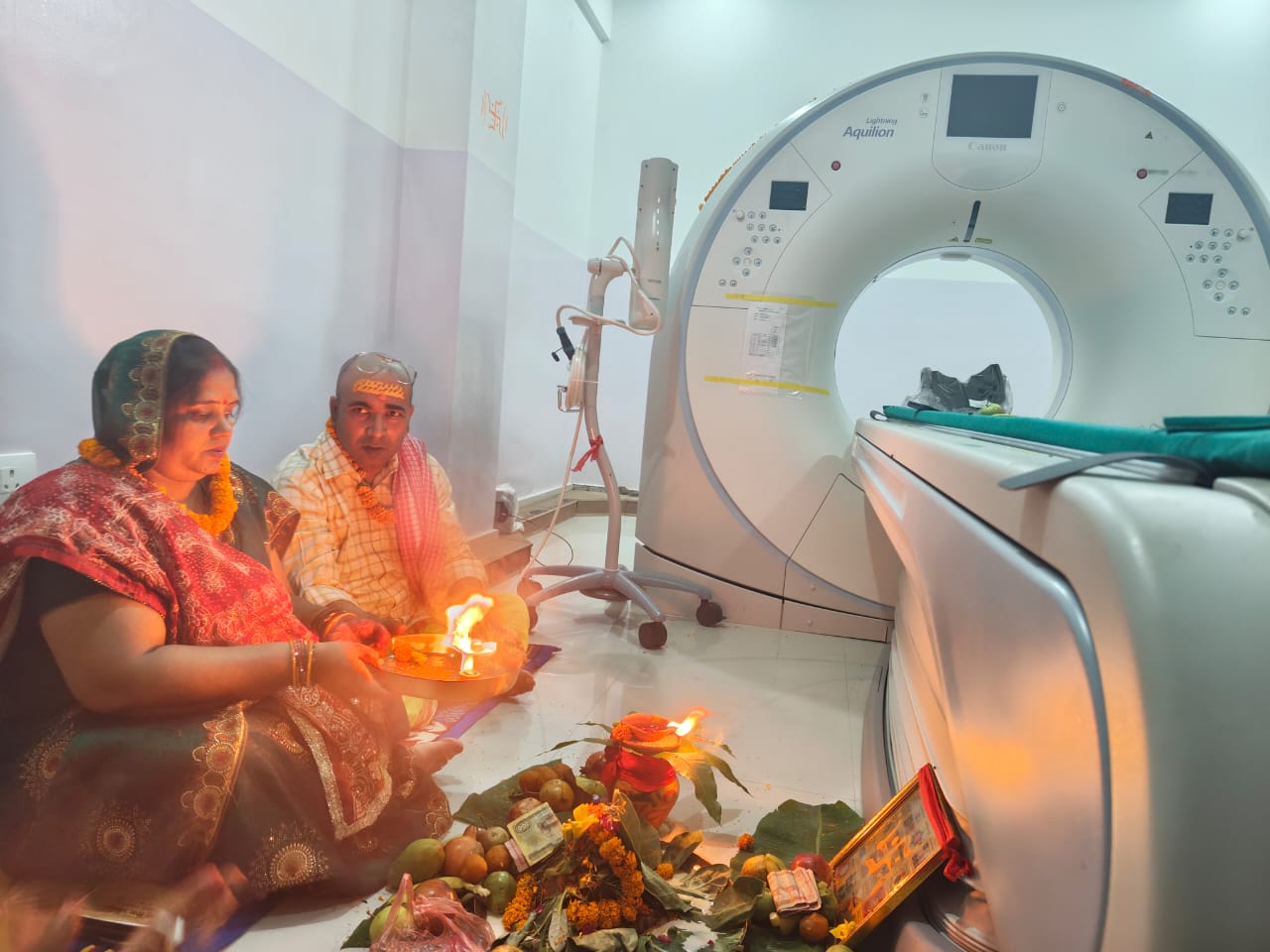 बिरगंज न्युरो एण्ड जेनेरल हस्पिटलमा आधुनिक सीटी स्क्यान मेसिन सञ्चालनमा, बिधिवत पूजा गरी शुभारम्भ