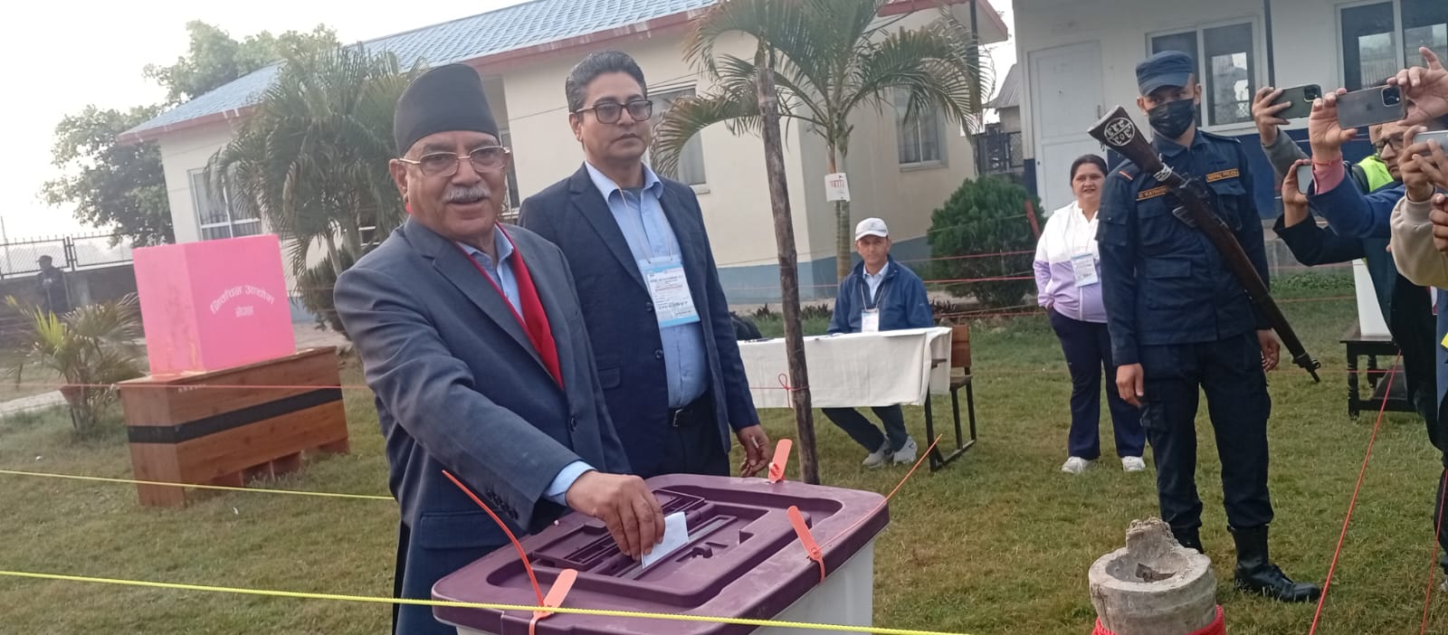 मुलुकको स्थायित्वका लागि निर्वाचन सफल हुन गएको छ : प्रचण्ड