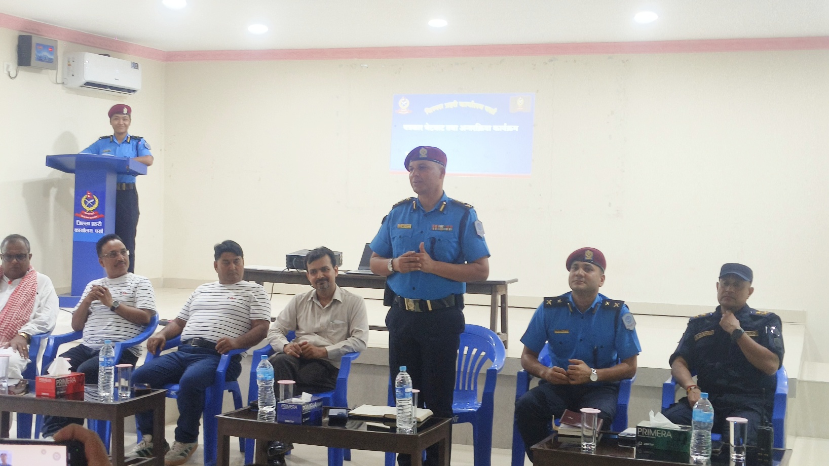 नागरिकको सुरक्षा, मानवअधिकार र शान्ति सुरक्षा पर्सा प्रहरीको पहिलो प्राथमिकता : एसपी भट्टराई
